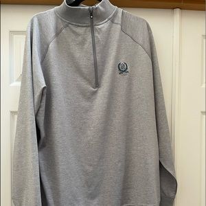 Footjoy half-zip golf club sweater